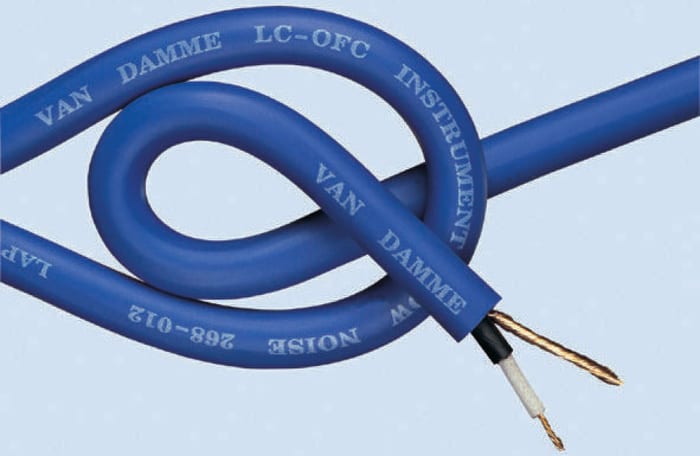 Cable,audio/video,instrument,red,100m