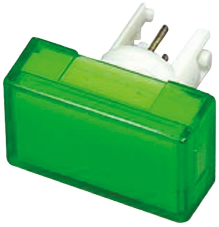 Omron Green Rectangular Push Button Lens for Use with A3D Series