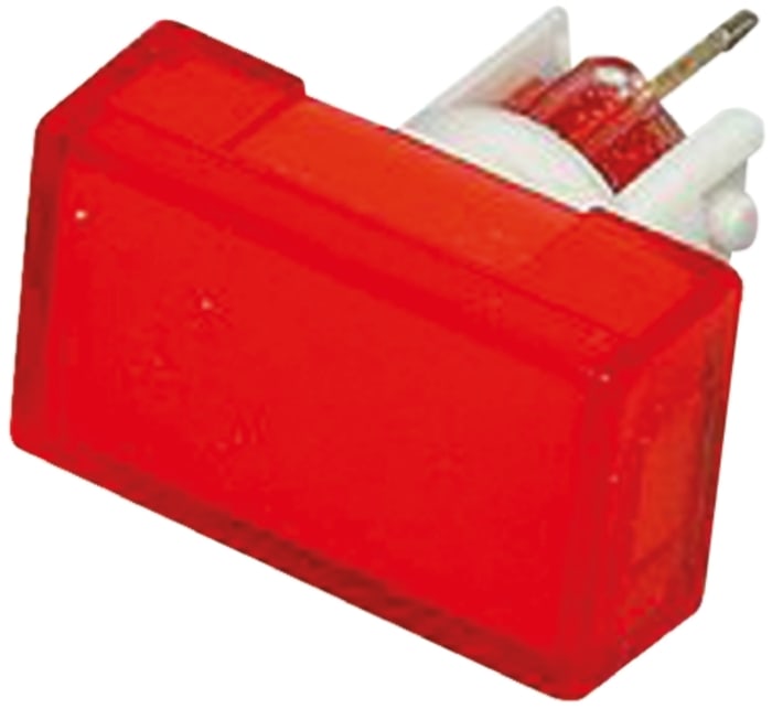 Omron Red Rectangular Push Button Lens for Use with A3D Series