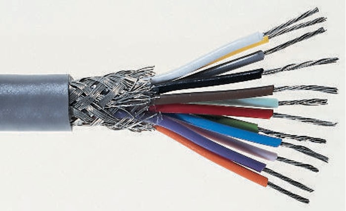 196.32e screened cable,0.5sq.mm 25m