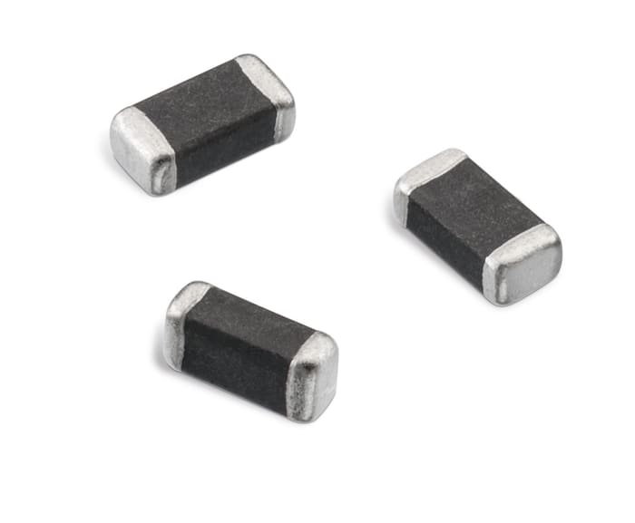Wurth, WE-CBF, 0603 (1608M) Unshielded Multilayer Surface Mount Inductor with a Ferrite Core, ±25% Multilayer 200mA Idc