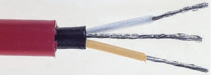 RS PRO 2 Core Screened, 6.6mm od, 100m, Red