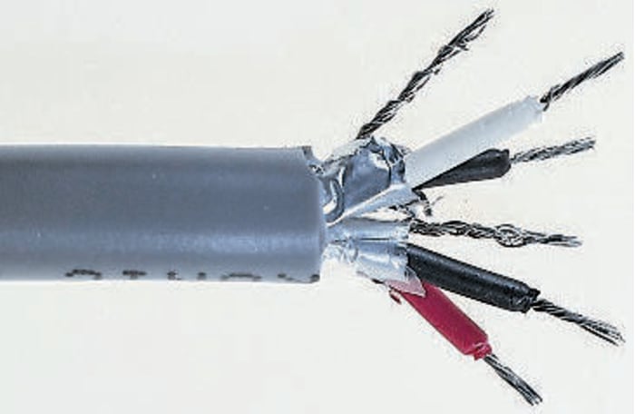 Câble industriel multipaire RS PRO, 2 paires 24 AWG, 100m