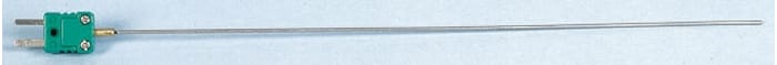 Thermocouple Correge type K Ø 1.5mm, L 100mm, +1000°C max à Fiche mâle miniature
