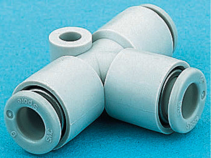 SMC KQ2 Series Push In 4 mm, Tube-to-Tube Connection Style