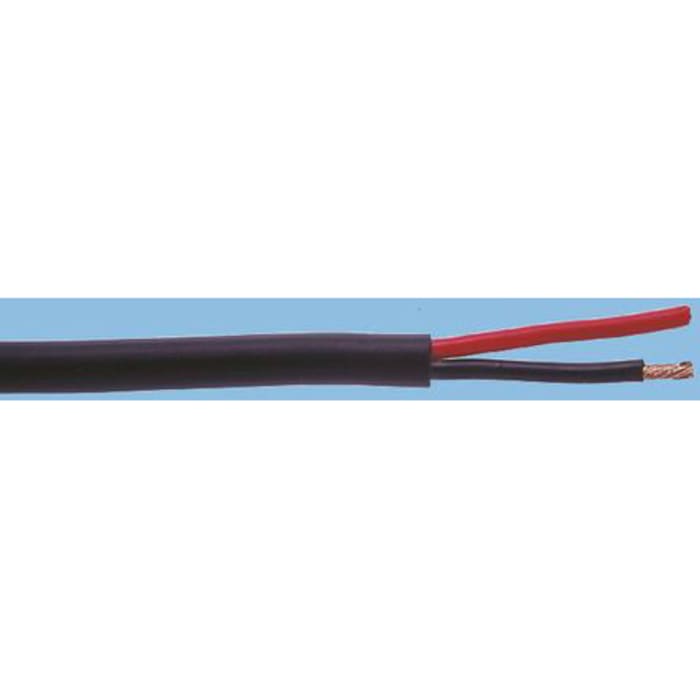 S2Ceb-Groupe Cae 2 Core, 1.5 mm² CSA, 6.2mm od, 100m, Black