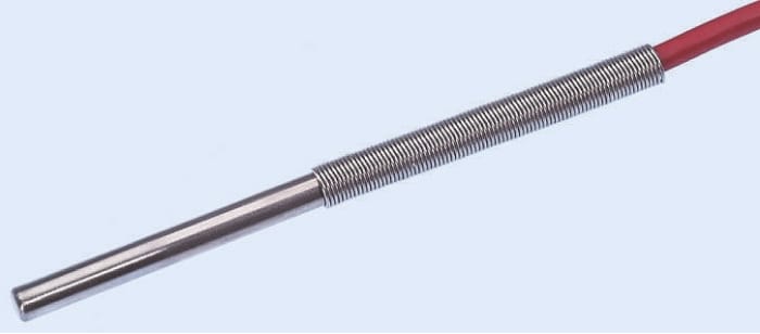 Electrotherm PT100 RTD Sensor, 6mm Dia, 60mm Long, Probe, F0.3 +200°C Max