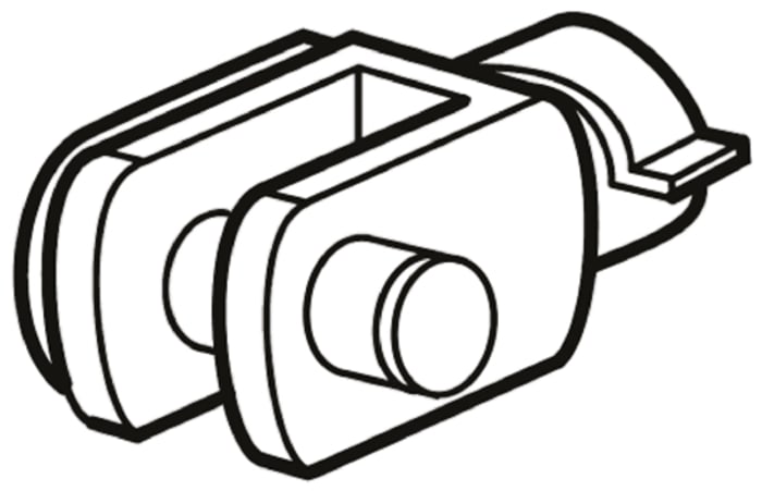 Asco 43900159 439 Тяговая серьга со штоком 12 mm, 16 mm 12 mm, 16 mm Вилка штока