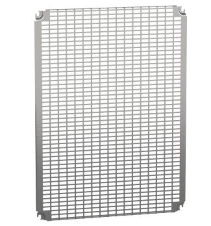 Schneider Electric Metal Mounting Plate, 750mm H, 3mm W, 550mm L for Use with Spacial CRN Enclosure