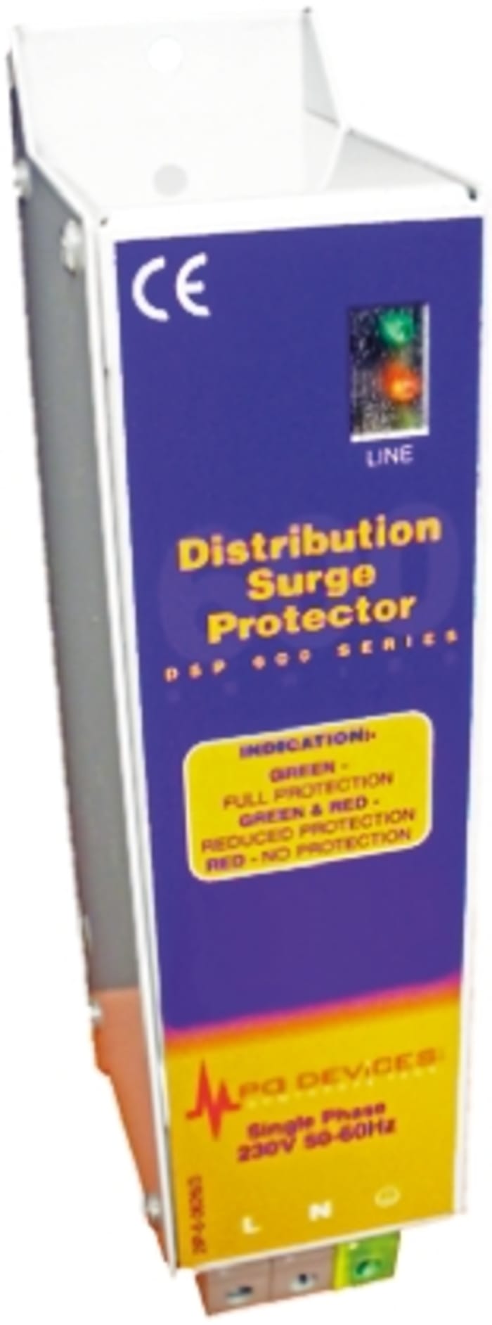PD Devices, 600 Surge Suppressor Unit 30kA Maximum Surge Current Mains Protector