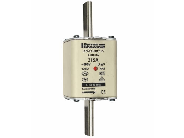 Mersen 315A NH Fuse, NH2, 500V ac