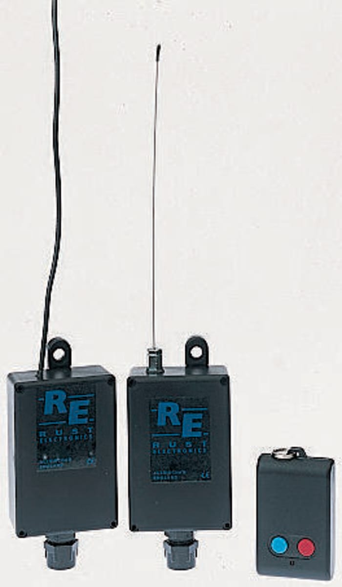 Low Power Radio SolutionsTX43-01 2 Button Remote Control Fob, 433.92MHz