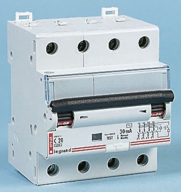 Disjoncteur Legrand 4P, 16A