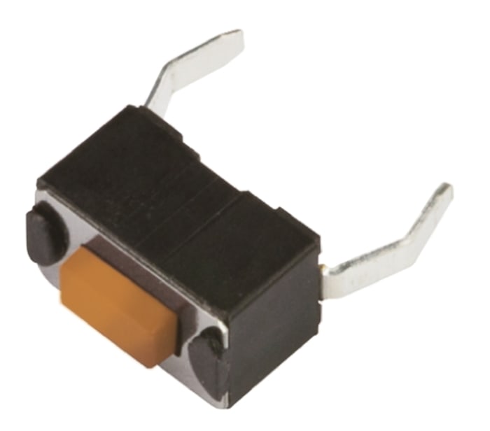 APEM Pink Tactile Switch, SPST 50 mA 12 V dc, PCB