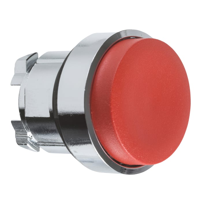 Schneider Electric Harmony XB4 Series Red Latching Push Button Head, 22mm Cutout, IP66, IP67, IP69K