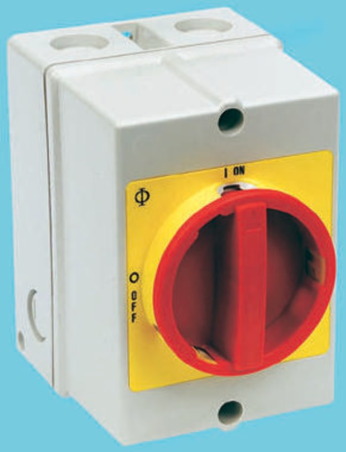 Izolační spínač 4P 40A 15kW IP66, IP67