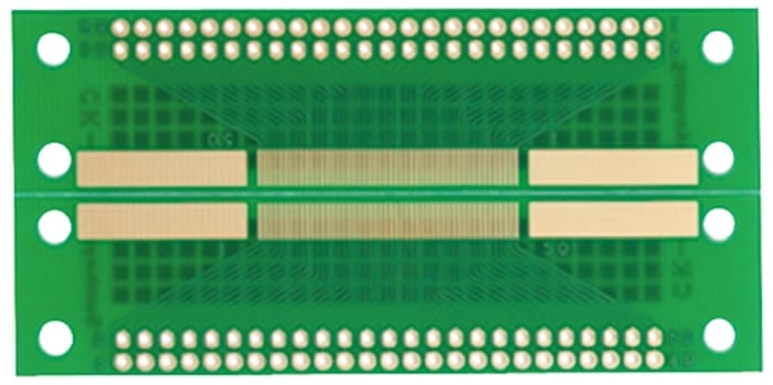 CK-4, 50 Way Double Sided Extender Board Converter Board FR4 42.43 x 86.2 x 1.2mm