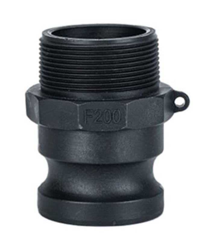 RS PRO Hose Connector, Straight Camlock Adaptor, R 1-1/2in 1-1/2in ID, 7 bar