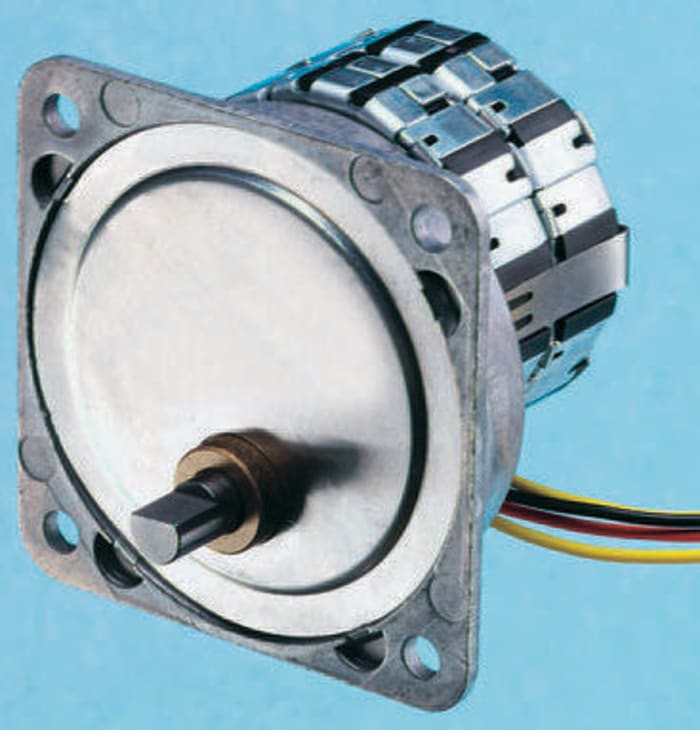 Johnson Electric Reversible Synchronous Geared AC Geared Motor, 3.3 W, 230 V