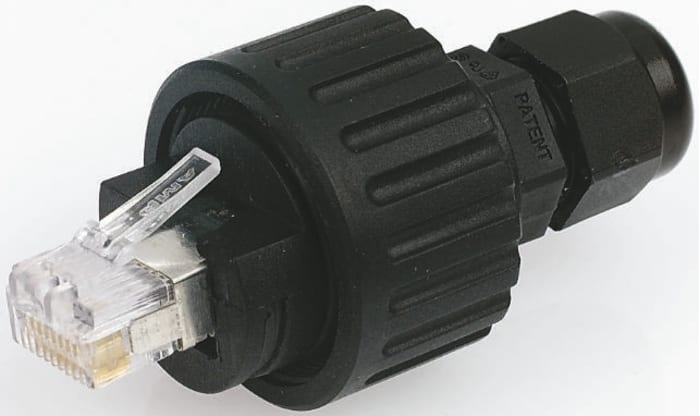 Shielded RJ45 FTP std core cable plug