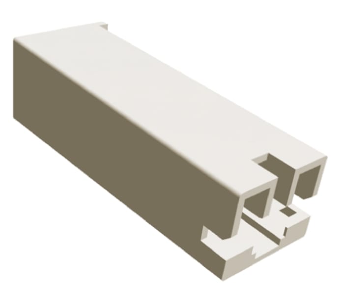 TE Connectivity, Positive Lock .250 Mk II 1 Way Crimp Terminal Housing