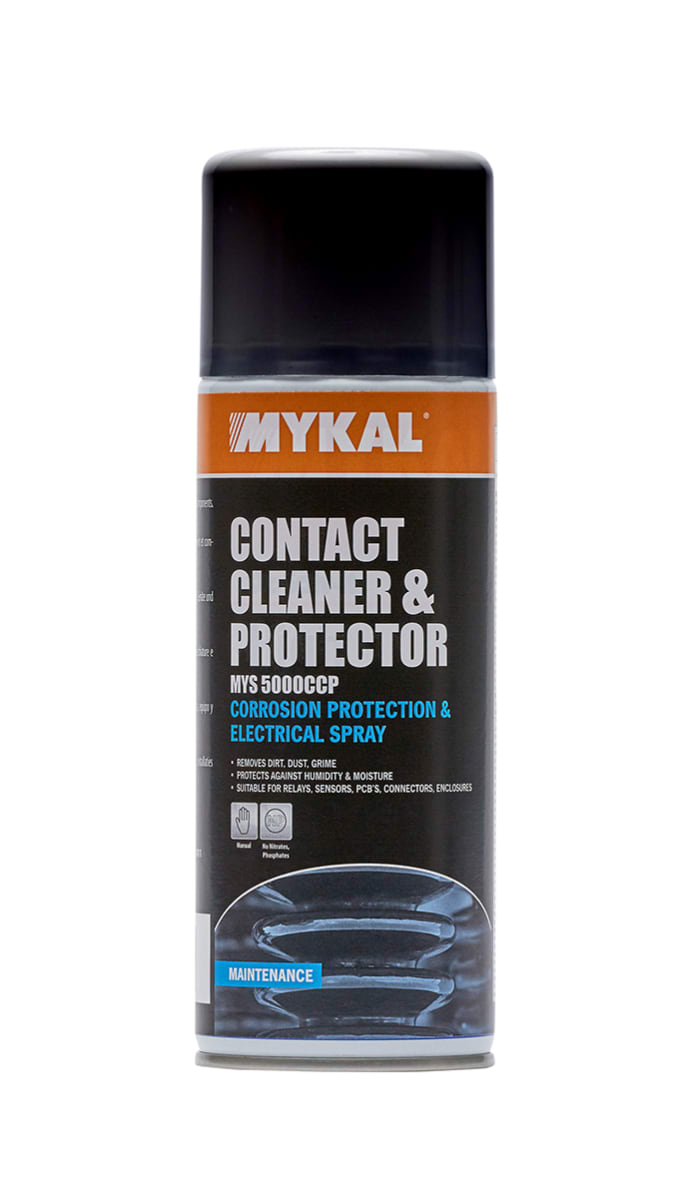 Mykal Industries 400 ml Aerosol Electrical Contact Cleaner for Connectors, Fuse, PCBs, Relays, Sensor, Wire