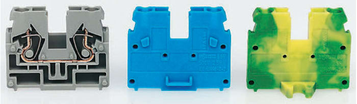 WAGO 869-351 869 Series Grey, 2.5mm², Single-Level, Cage Clamp Termination