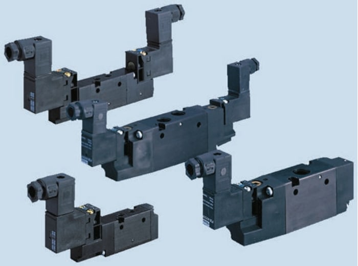 Parker 5/2 Pneumatic Solenoid Valve - Pilot/Pilot G 1/4 B Series
