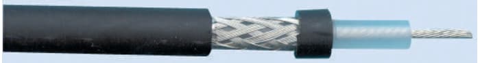 RG58C/U black LSZH coaxial cable,500m