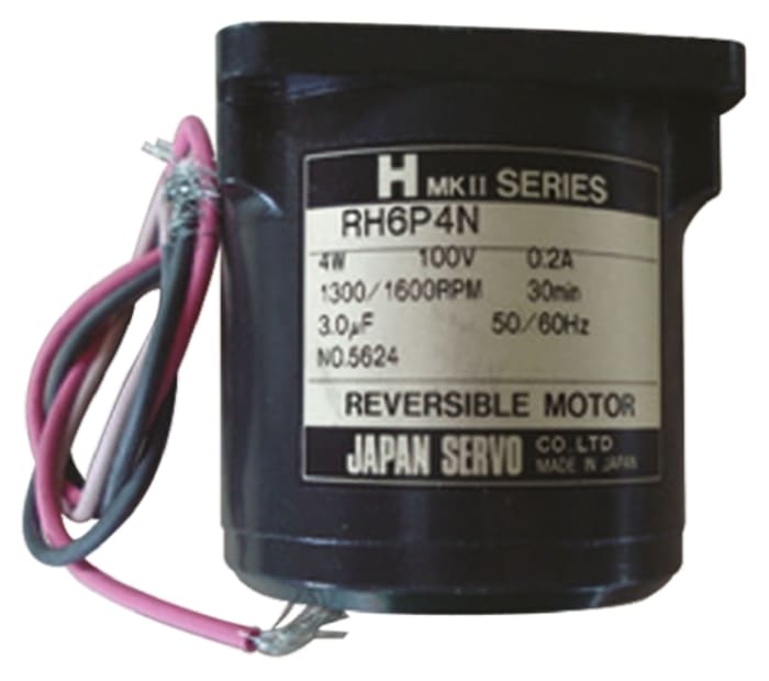 RH6P4N Japan Servo Company Japan Servo Company Reversible Geared AC