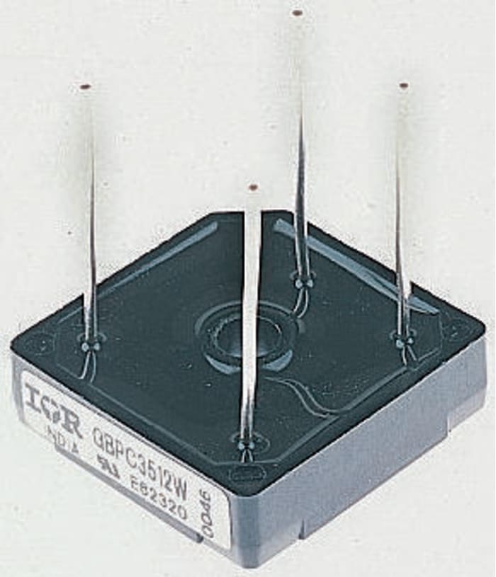Vishay Bridge Rectifier, 35A, 400V, 4-Pin