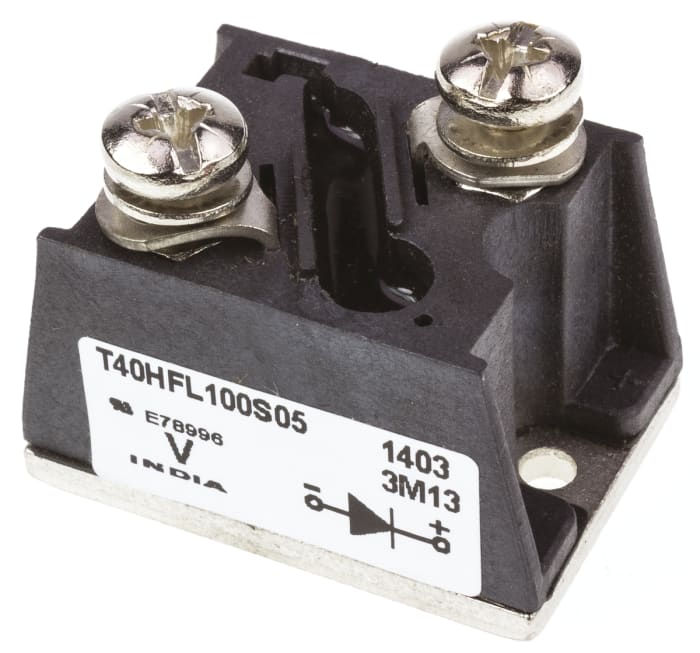 Vishay 1000V 40A, Rectifier Diode, 2-Pin T-Module VS-T40HFL100S05