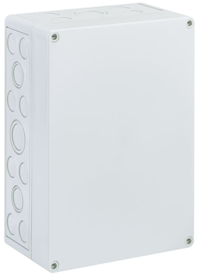 Spelsberg TK PS Series Grey Polystyrene Enclosure, IP66, Grey Lid, 254 x 180 x 111mm