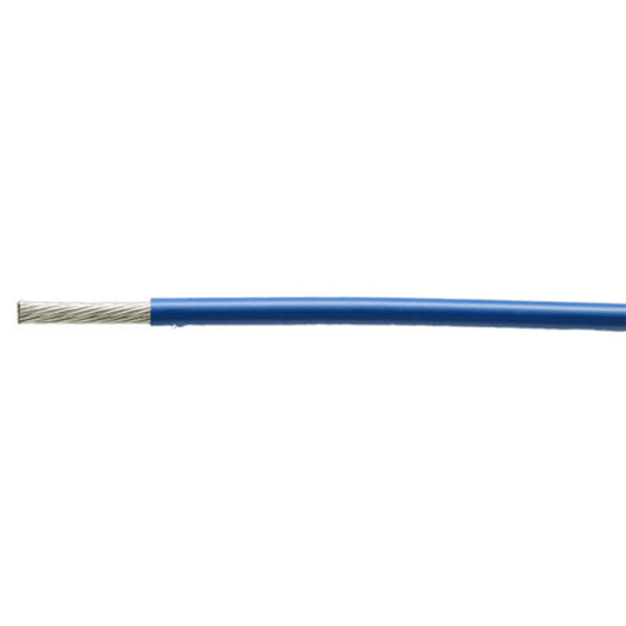 Fil électrique TE Connectivity, 100G, 2,5 mm², Bleu, 14 AWG, 100m, 750 V