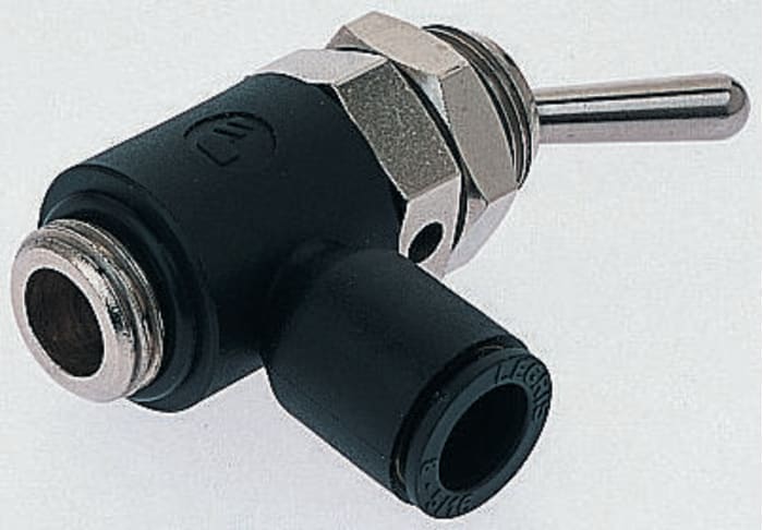 Legris Toggle Lever 3/2 Pneumatic Manual Control Valve 7801 Series, G 1/8, 1/8in, III B