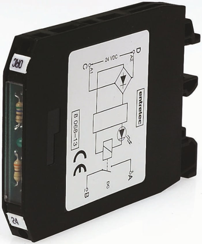 ABB Interface Relay Module, DIN Rail Mount, SPST, 5A Load