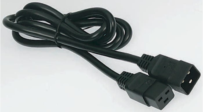 IEC C19/C20 IEC jumper lead,2m 16A 250V