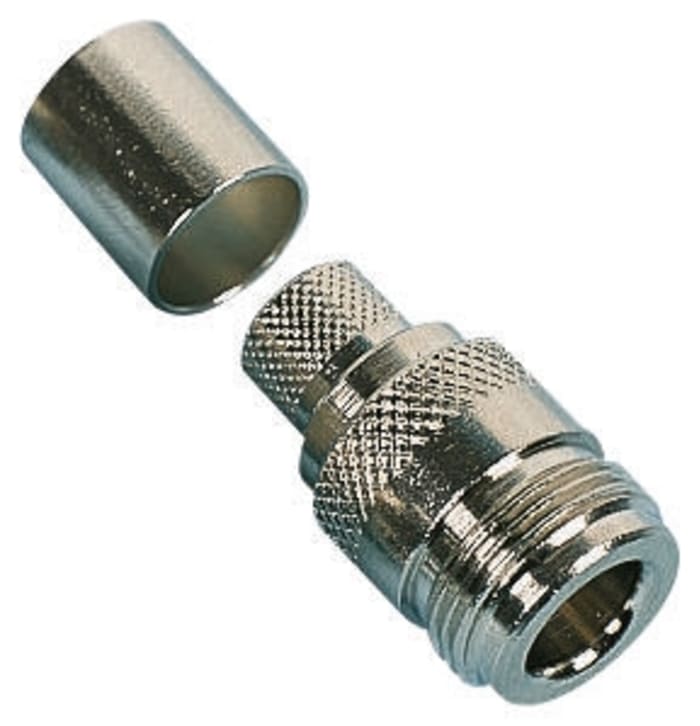 Vitelec, jack Cable Mount, Crimp Termination, Straight Body