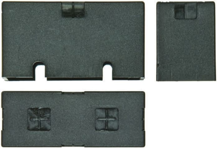 L shaped terminal cover for micro switch