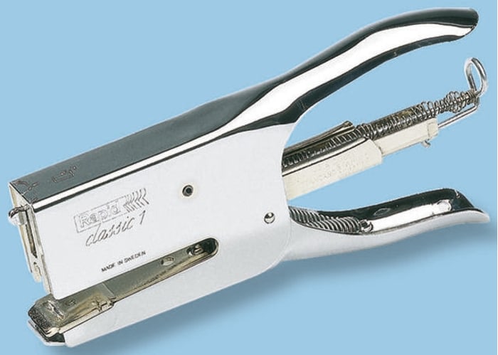 Rapid Classic K1 Full Strip, Plier Stapler, 50 Sheet Capacity, 26/6 mm, 26/8 mm Staple Size