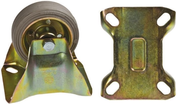 LAG Fixed Castor Wheel, 80kg Capacity, 100mm Wheel