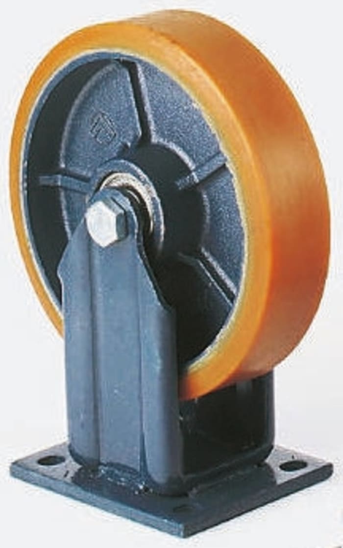 LAG Fixed Castor Wheel, 1400kg Capacity, 250mm Wheel