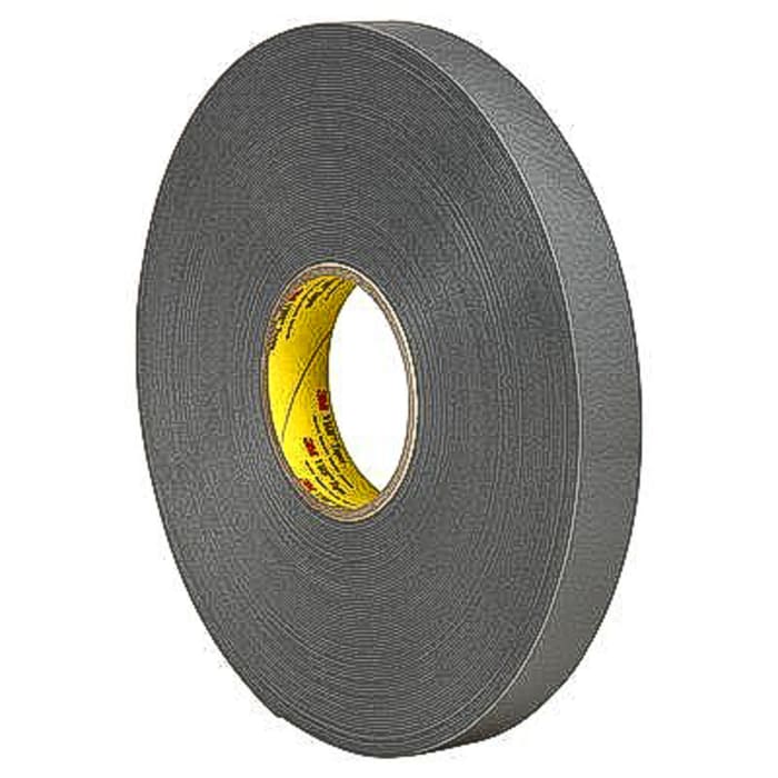 3M 4943F, VHB™ Grey Foam Tape, 19mm x 33m, 1.1mm Thick