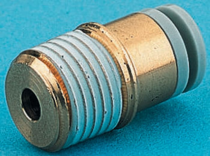 SMC KQ2 Series, R 3/8 Male, Threaded-to-Tube Connection Style