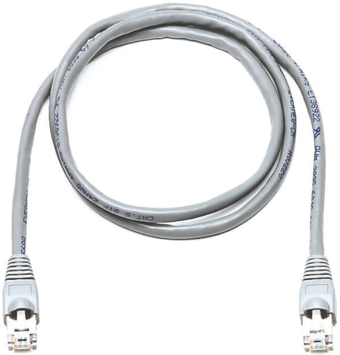 Câble Ethernet cat 5e STP RS PRO, Gris, 10m Avec connecteur