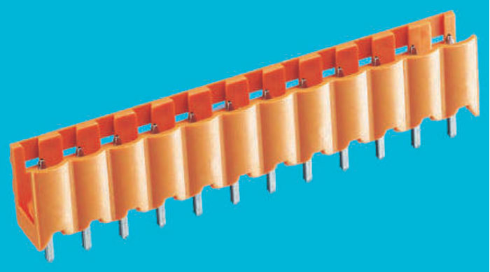 Weidmuller, 5.08mm Pitch, OMNIMATE SL, 14 Way, Pluggable Terminal Block, Header, Through Hole, Solder Termination,