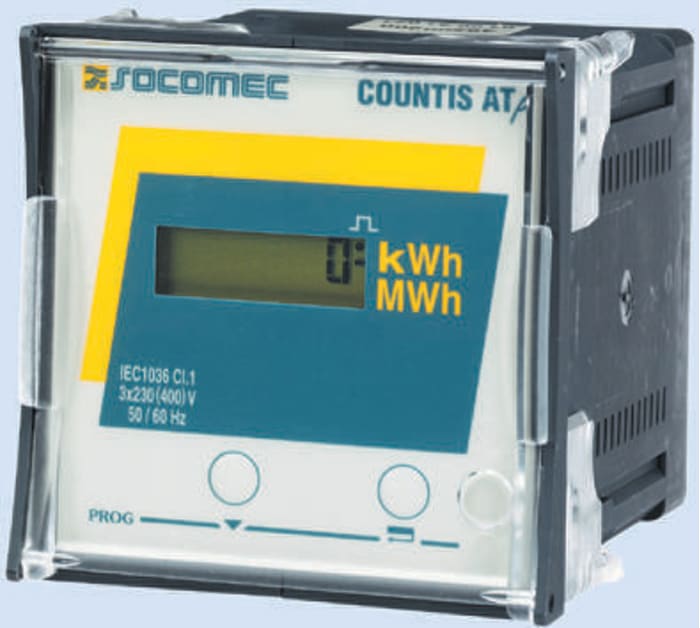 Socomec 3 Phase LED Energy Meter
