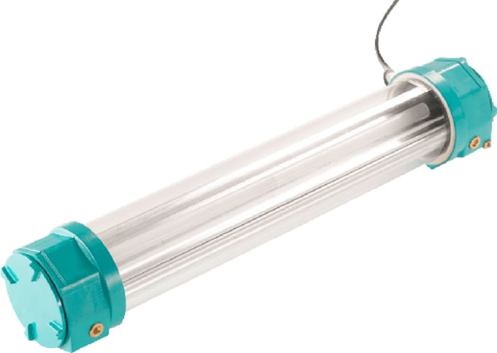 Petrel 2 x 58 W Flameproof Hazardous Area Light, 1, 2, Twin Fluorescent, Temp T4, 240 V ac, ATEX