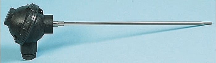 Capteur RTD PT100 RS PRO, Ø 6mm, L.100mm, +250°C max, Tête de connexion
