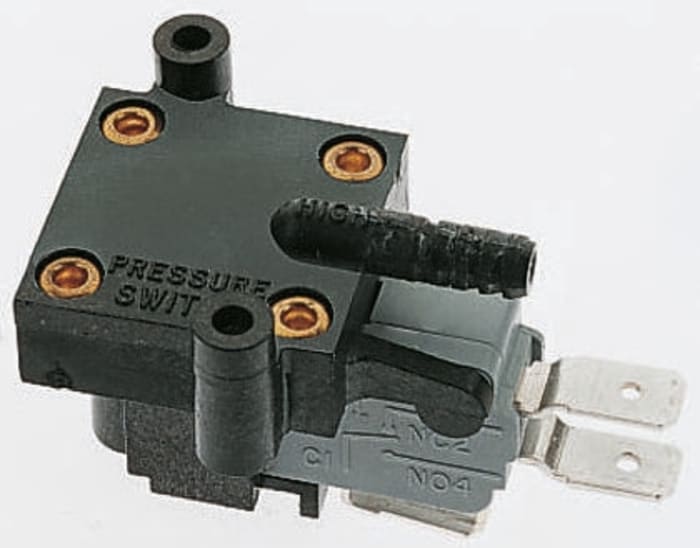 Honeywell Pressure Sensor, 24.9mbar Min, 69.8mbar Max, Relay Output, Differential Reading